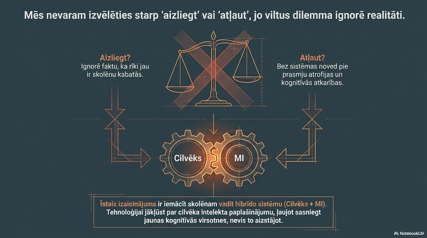 MI kā kognitīvais eksoskelets: Kāpēc aizliegt čatbotus ir viltus dilemma 1 MI EKSOSKELETS