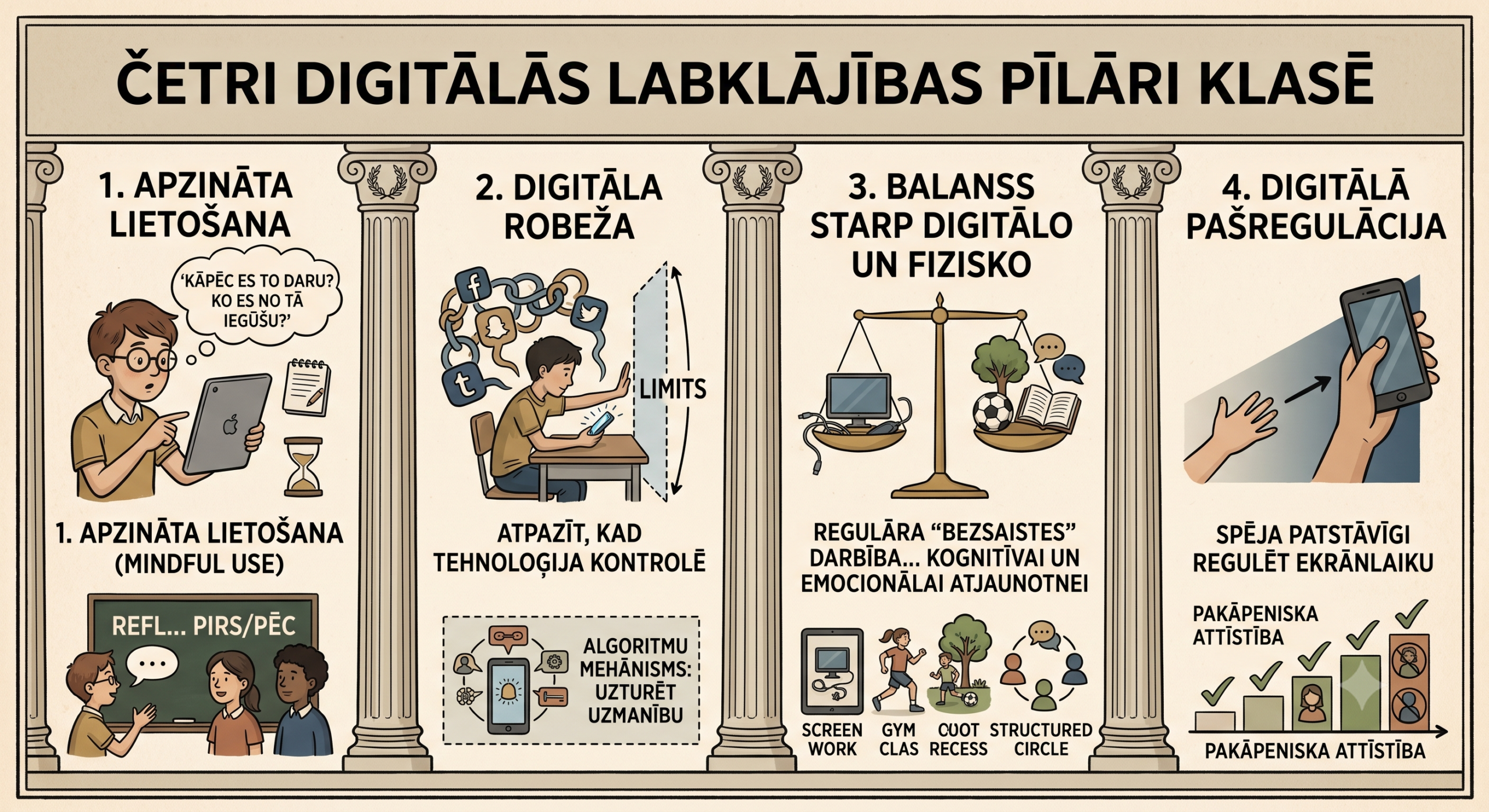 Digitālā labklājība skolā: kā mācīt skolēniem veselīgu attiecību ar tehnoloģijām 1 digitālā labsajuta